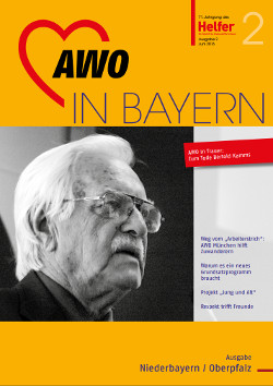 Ausgabe 02/2016 der Zeitschrift Helfer der AWO Niederbayern-Oberpfalz