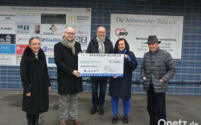 Rotary-Club Stiftland spendet 13.200 Euro für die Mitterteicher Tafel